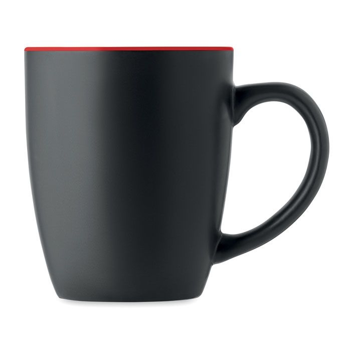 MO6840-05Lim Kaffeebecher_ matt 290 ml_ rot