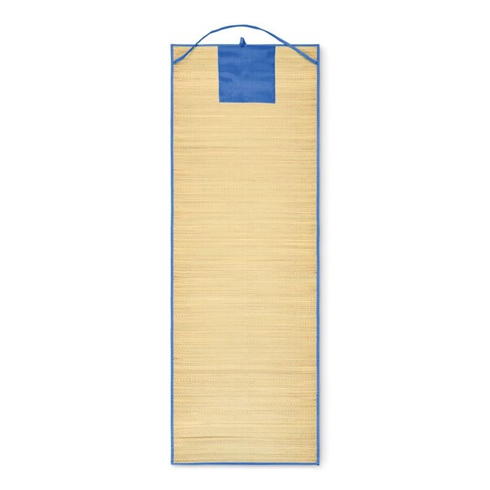 MO2833-37Rafia Strandmatte aus Stroh_ koenigsblau
