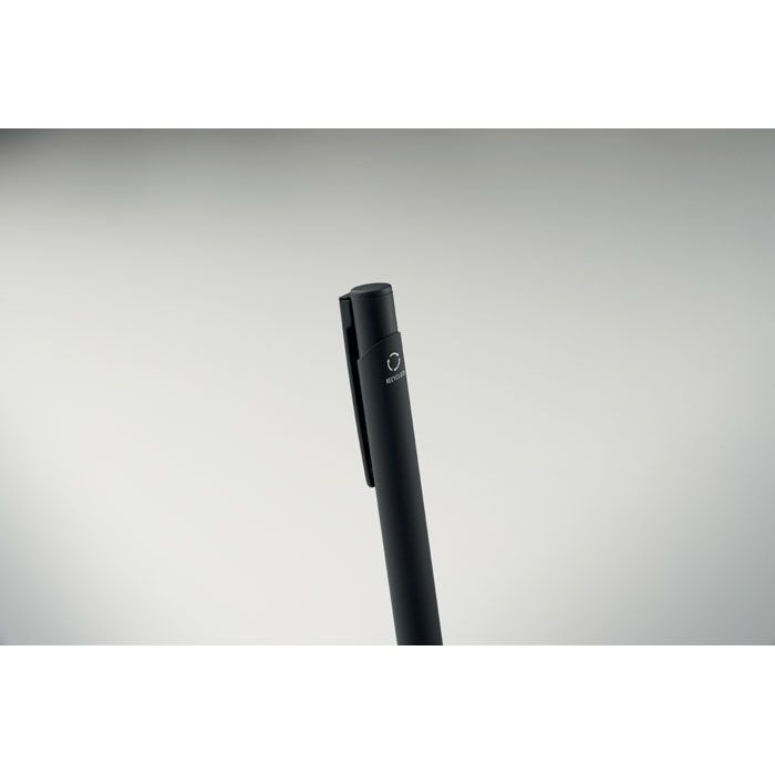 MO2799-03Escri Druckkugelschreiber recy. Alu_ schwarz