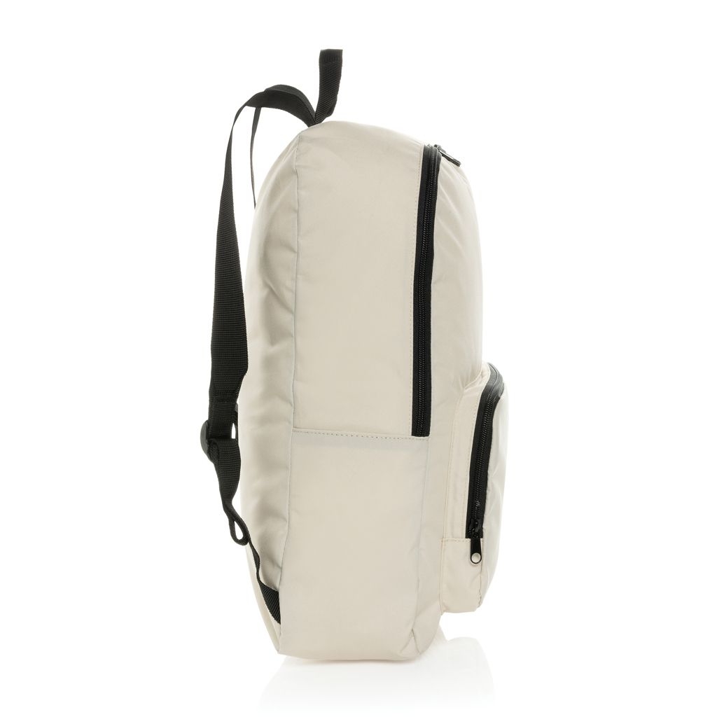 XDP763.19-13Dillon AWARE™ RPET faltbarer klassischer Rucksack_ off white