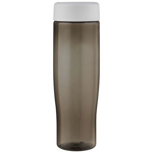 PF210450-1H2O Active® Eco Tempo 700 ml Wasserflasche mit Drehdeckel_ weiss_kohle