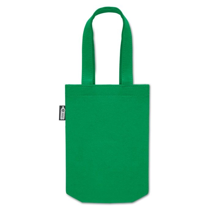 MO2408-09Feltote Kleine Tasche RPET-Filz_ gruen
