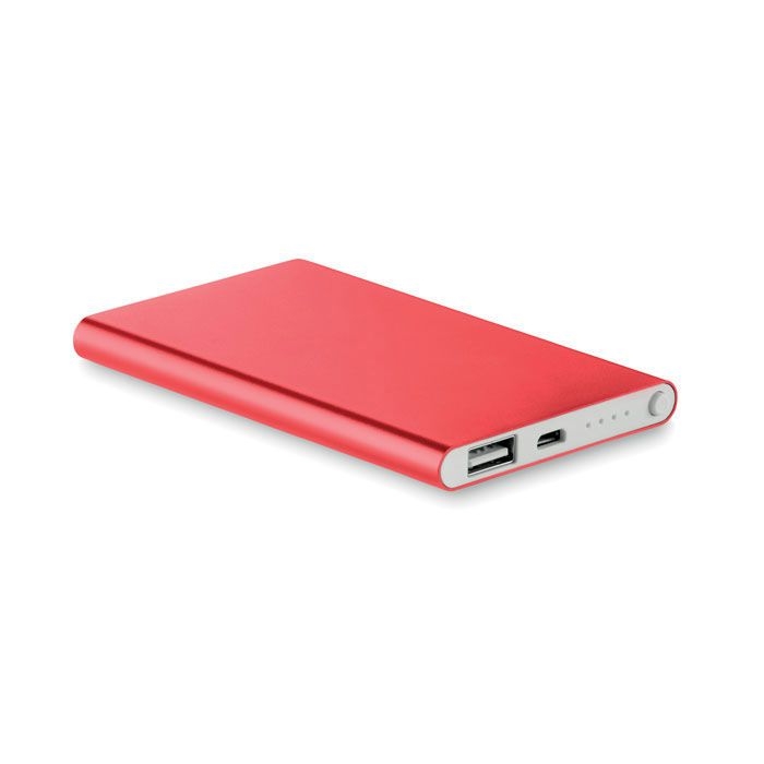 MO8735-05Powerflat Powerbank 4000 mAh_ rot