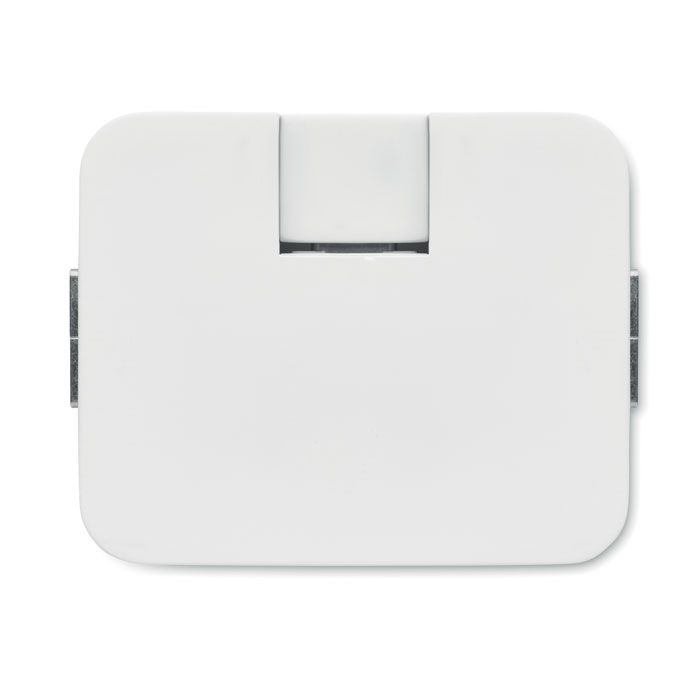 MO2254-06Square-C 4 Port USB Hub_ weiss