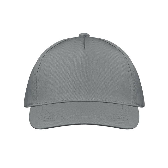 MO1447-07Buzz Baseball cap 5 panels 160g_m²_ grau