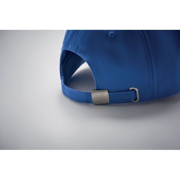 MO6875-37Long Beach Singa Baseball cap 5 panels 260g_m²_ koenigsblau