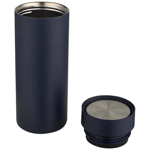 PF100890-1Illuminate 650 ml RCS-zertifizierte doppelwandige Trinkflasche aus recyceltem Edelstahl mit 3-teilig