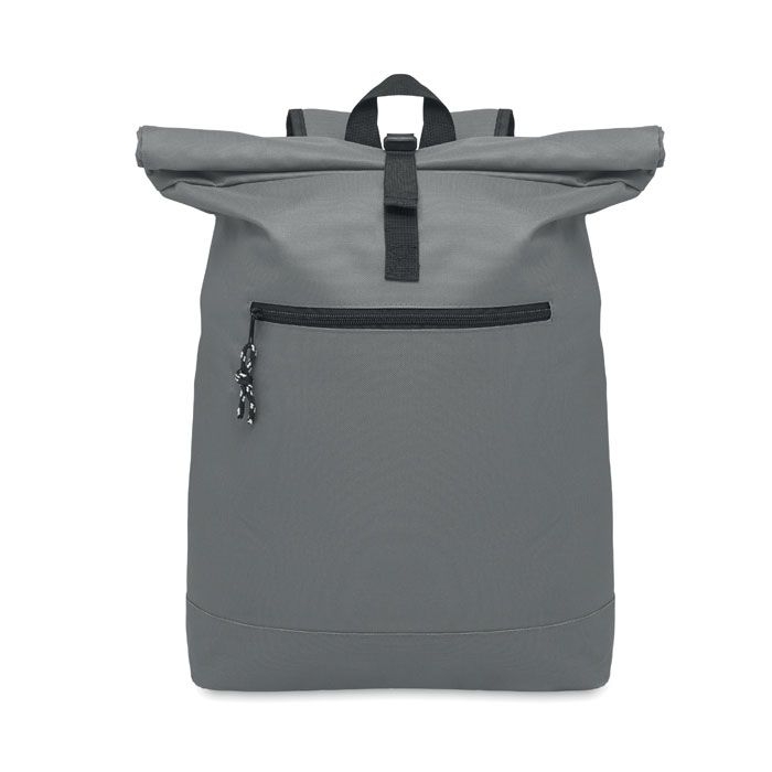 MO2170-15Irea Rolltop-Rucksack 600D_ steingrau