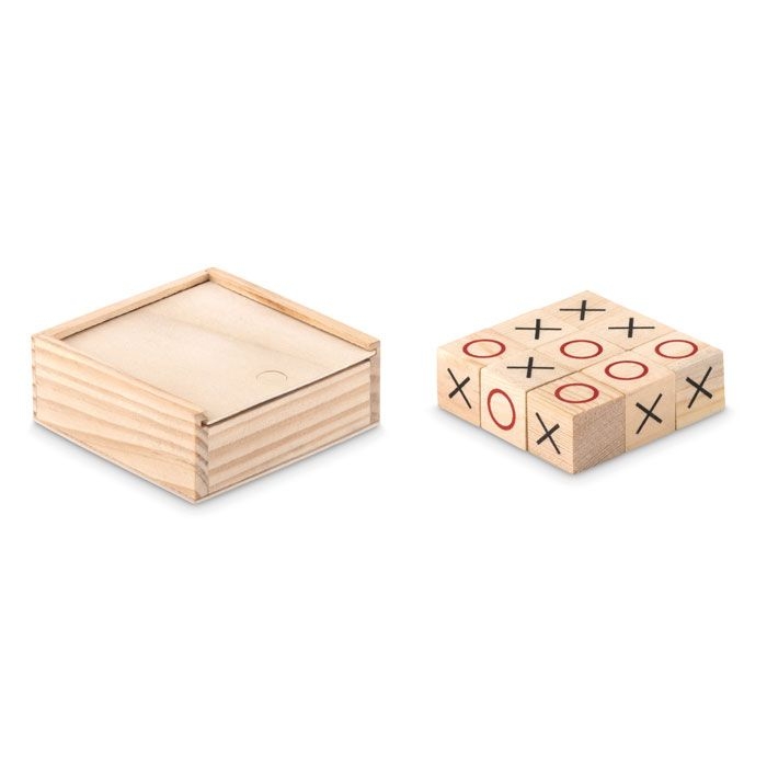 MO9493-40Tic Tac Toe Tic-Tac-Toe Spiel_ holz