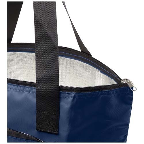 PF130092-5EcoFold faltbare RPET Kuehltasche 15 L_ navy