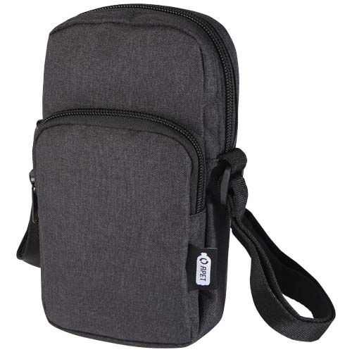 PF130078-3Ross Handytasche aus recyceltem GRS-Material_ heather charcoal