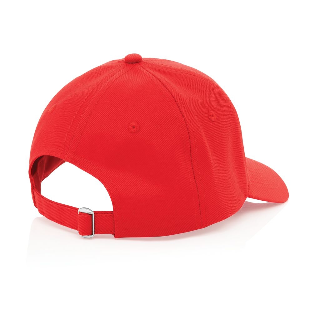 XDP453.30-4Impact 6 Panel Kappe aus 280gr rCotton mit AWARE™ Tracer_ rot
