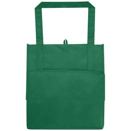 PF130081-6Liberty Tragetasche mit hartem Boden aus recyceltem GRS Non Woven 6 L_ gruen