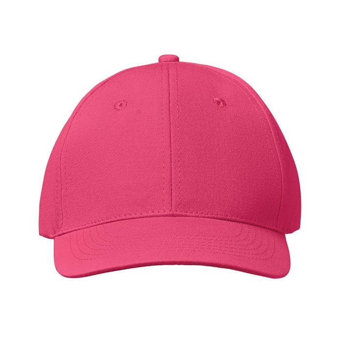 MO8834-38Basie Apollo Baseball cap 6 panels 160g_m²_ fuchsia