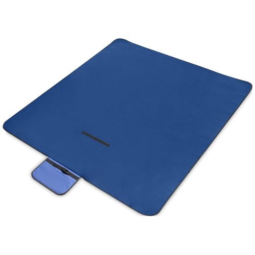 PF113294-1Salvie Picknickdecke aus recyceltem Kunststoff_ royalblau