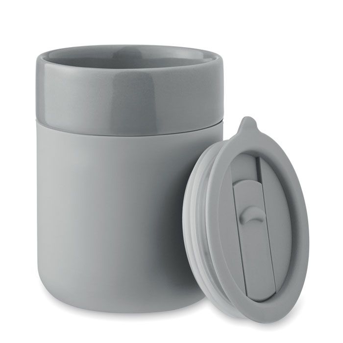 MO2528-07Qeram Keramikbecher 330 ml_ grau