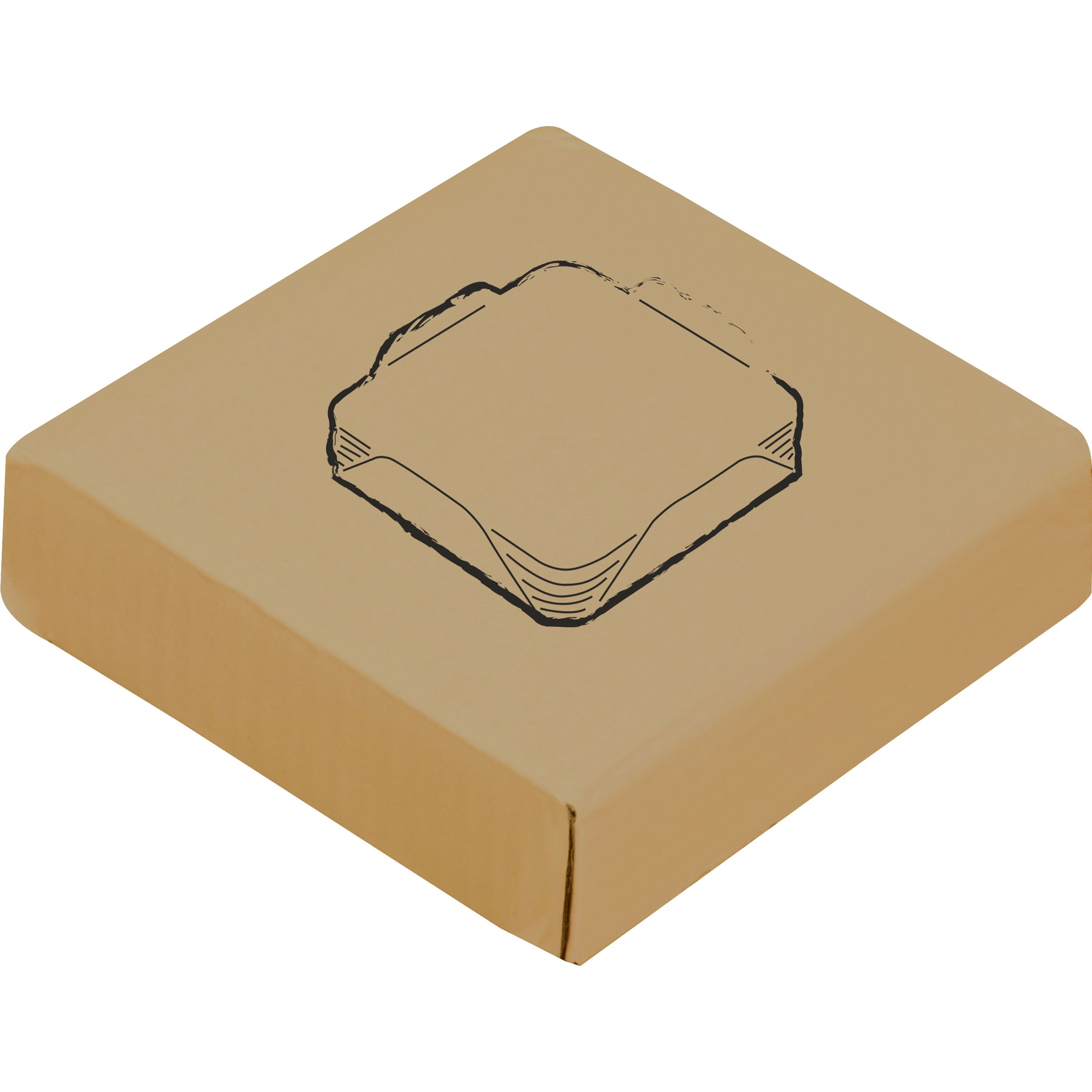 MA85426-076-teiliges Untersetzer Set aus Edelstahl MATILDE_ silbergrau