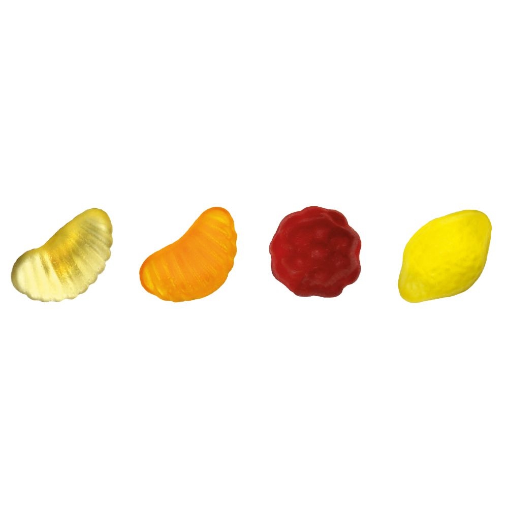 SW0778-1BIO Mini Fruechte vegan Werbetuete_Vegane BIO Mini Fruechte_ weisse Folie