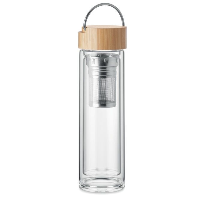 MO6854Batami Trinkflasche Glas 400ml