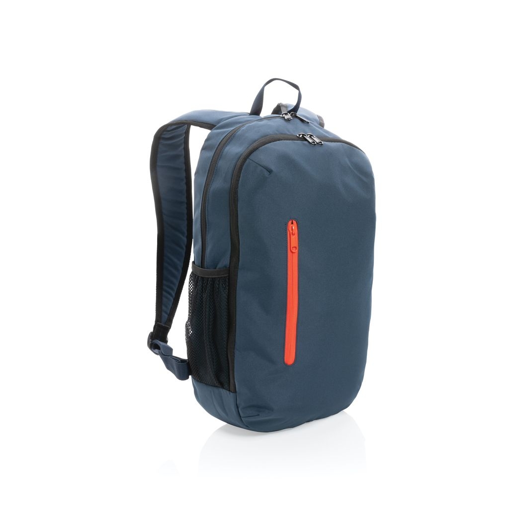 XDP760.17-5Impact AWARE™ 300D RPET Casual Rucksack_ navy blau