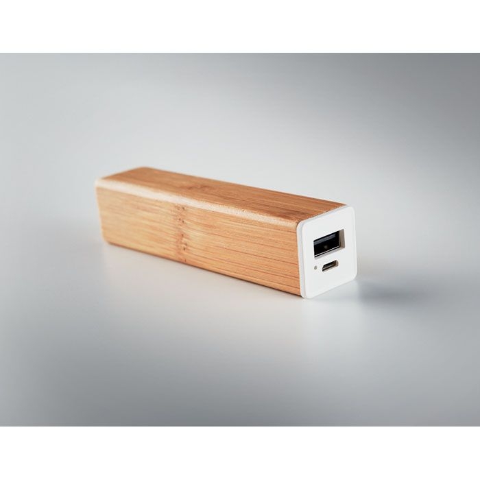MO9673-40Powerbam Powerbank 2200 mAh Bambus_ holz