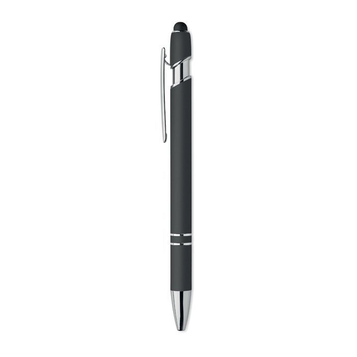 MO2798-03Siparo Druckkugelschreiber mit Stylus_ schwarz