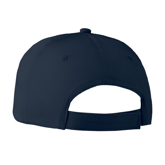 MO8834-04Basie Apollo Baseball cap 6 panels 160g_m²_ blau