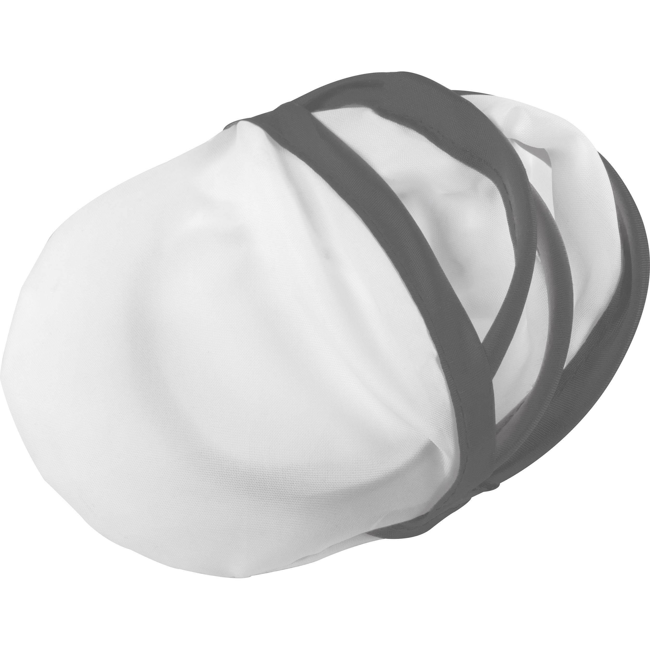 MA58379-06Faltbare Wurfscheibe mit Etui ENZO_ weiss