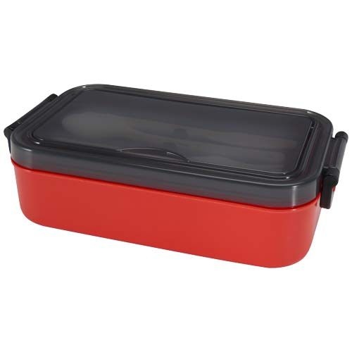 PF113420-2Snappy 1000 ml Lunchbox und Besteckset_ rot