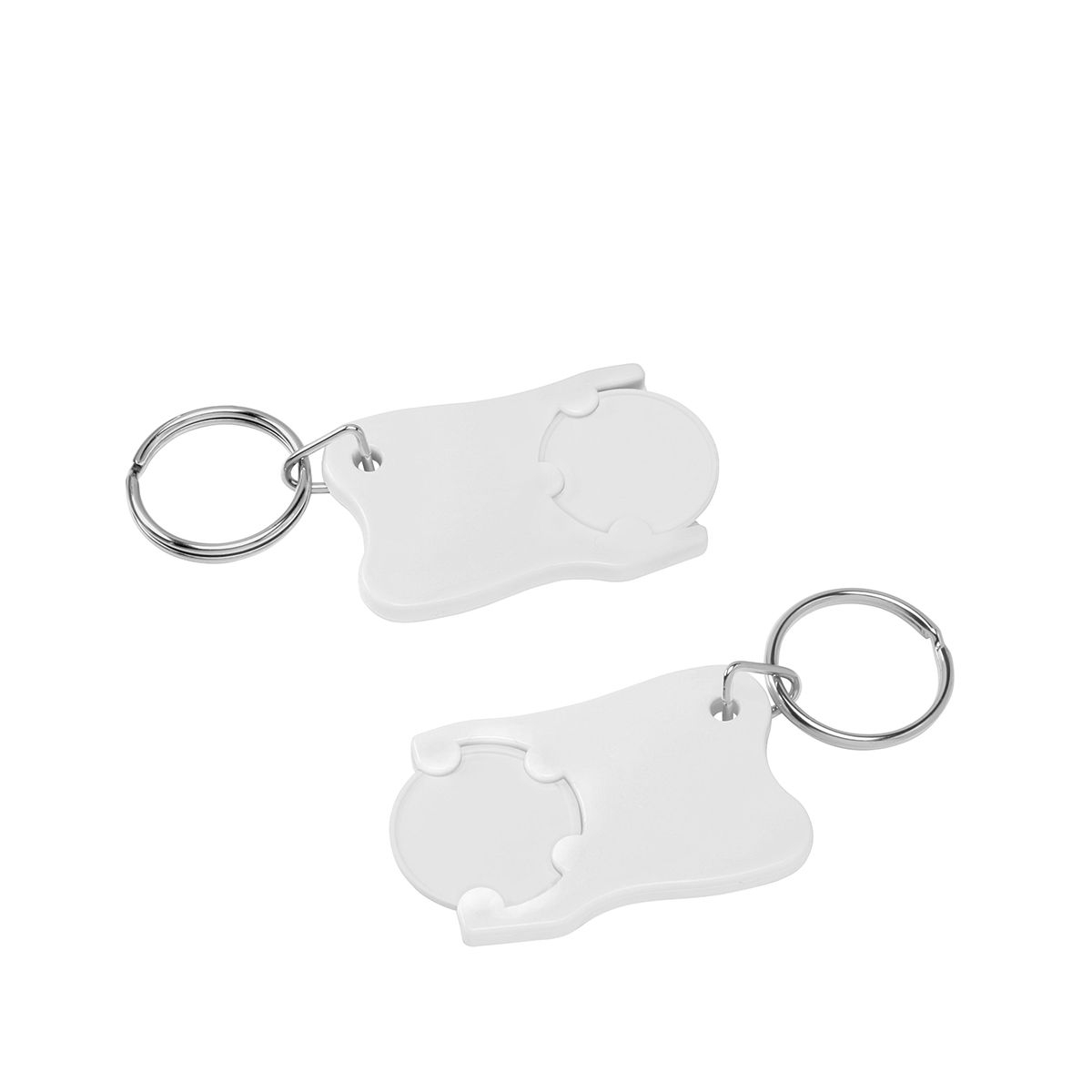 HE8287R-0-0Chiphalter mit 1€-Chip _Zahn_ weiss_ weiss