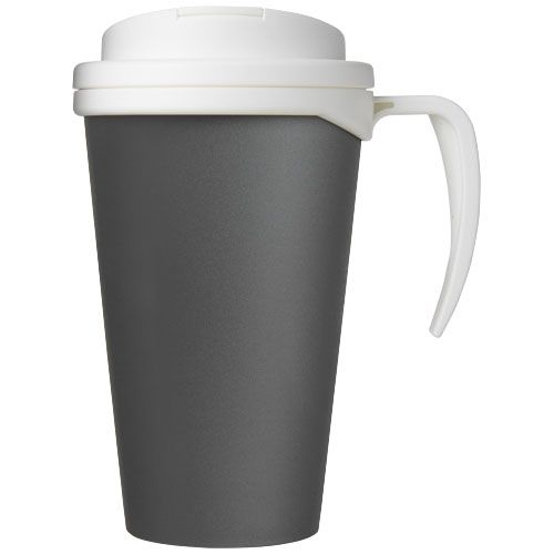 PF210421-14Americano® Grande 350 ml Isolierbecher mit auslaufsicherem Schraubverschluss_ grau_weiss