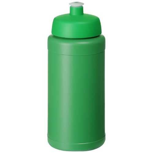 PF210444-7Baseline Recycelte Sportflasche_ 500 ml_ gruen_gruen