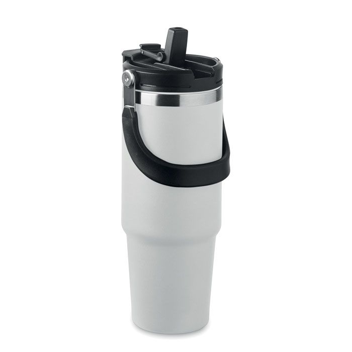 MO2561-06Suma Hand Doppelwandiger Becher 850 ml_ weiss