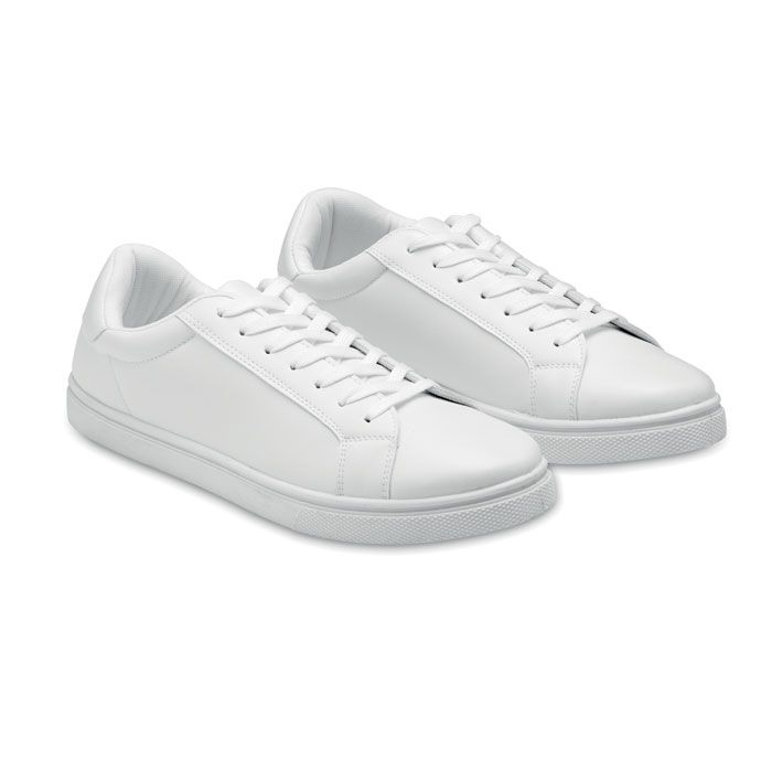 MO2042-06Blancos Sneakers aus PU Gr. 42_ weiss