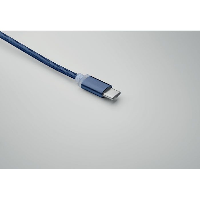 MO2141-85Blue 4in1 Ladekabel Typ-C_ marineblau