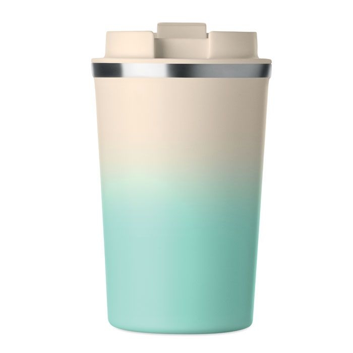 MO2885-77Brace Gradient Doppelwandiger Becher 350 ml_ mintgruen