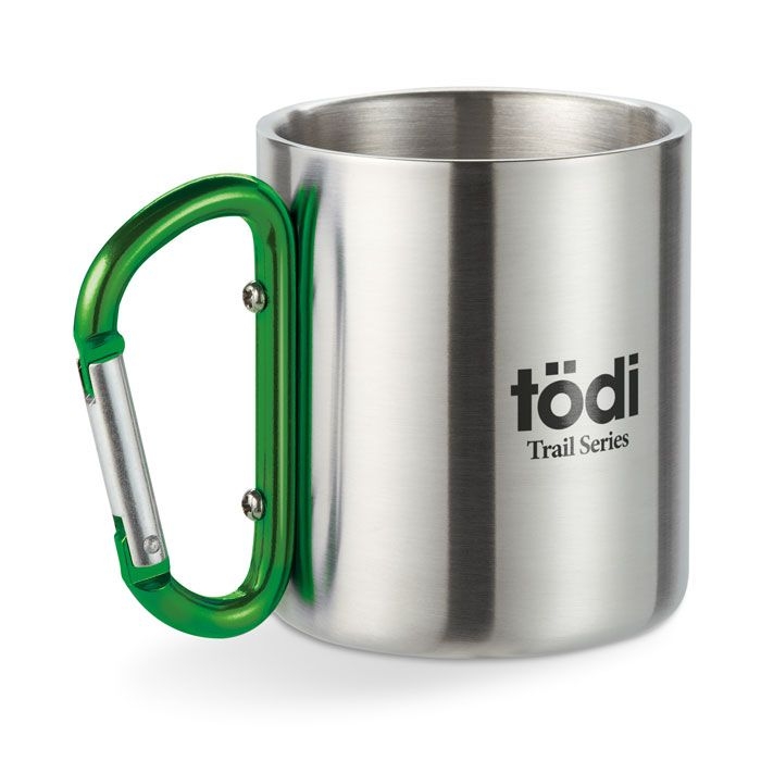 MO8313-09Trumbo Trinkbecher mit Karabiner_ gruen