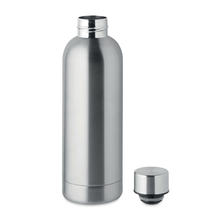 MO6750-16Athena Trinkflasche Edelstahl 500 ml_ mattsilber