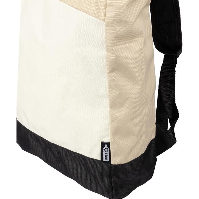 GI1096838-357rPET _600D_ Rolltop-Rucksack Marlene_ beige