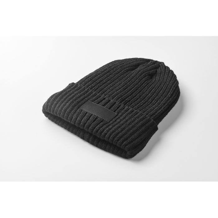 MO2700-03Anvik 3M-Beanie mit Buendchen_ schwarz
