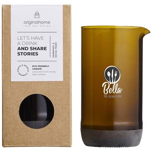 PF113407-1Originalhome 430 ml Wasserkaraffe_ braun