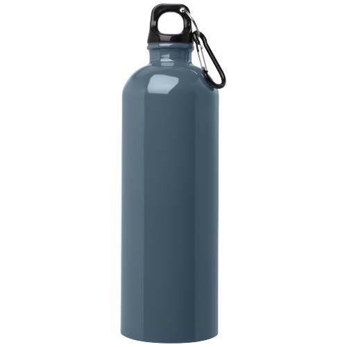PF100861-9Oregon 750 ml RCS-zertifizierte_ einwandige Trinkflasche aus Edelstahl mit Karabinerhaken_ hale blau