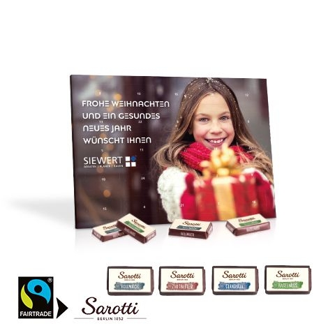 CD95310Tisch-Adventskalender Sarotti _Business Exklusiv_