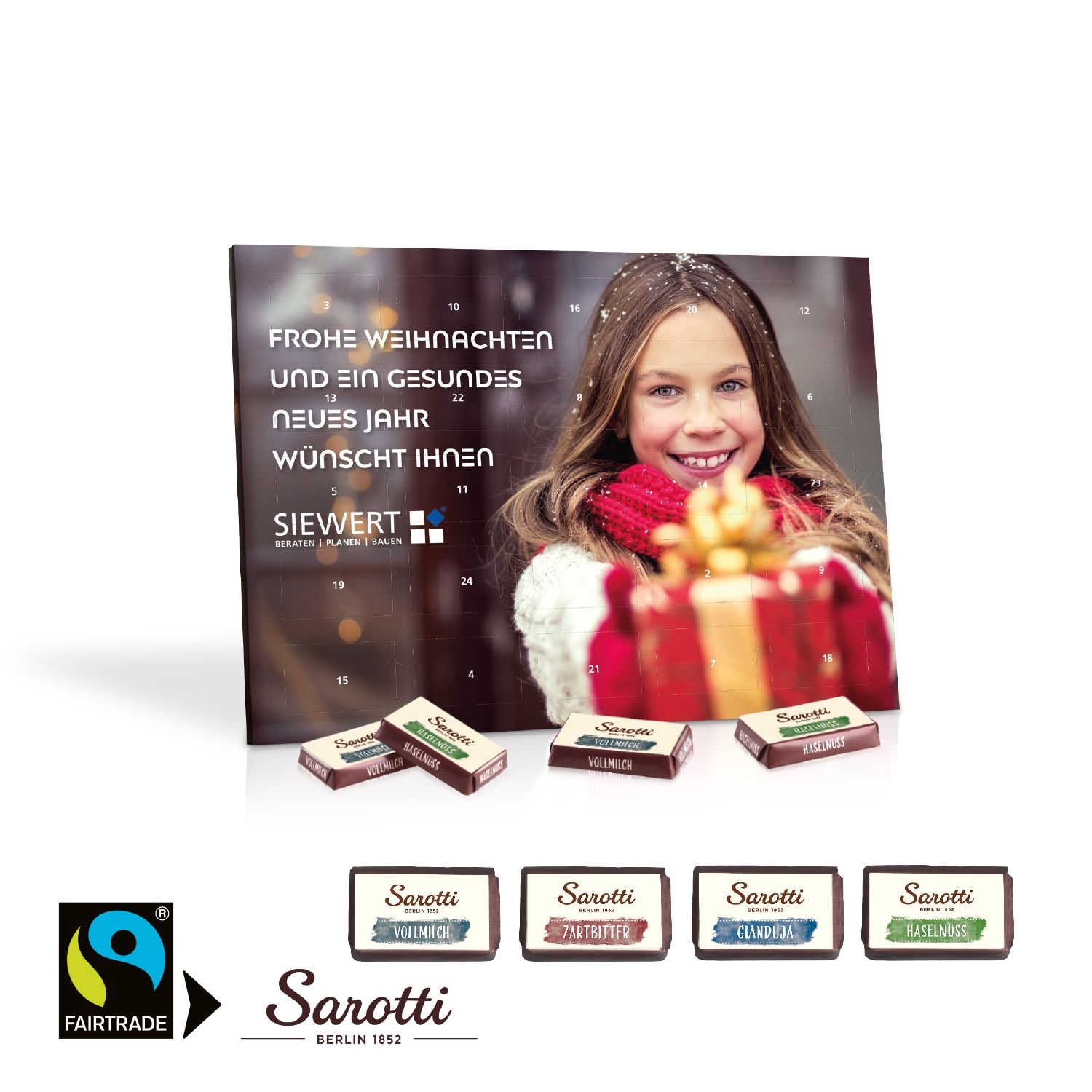CD95310Tisch-Adventskalender Sarotti _Business Exklusiv_