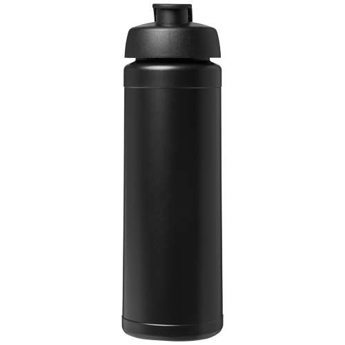 PF210291-3Baseline Rise 750 ml Sportflasche mit Klappdeckel_ schwarz_schwarz