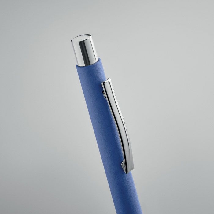 MO2067-37Olympia Druckkugelschreiber recycelt_ koenigsblau