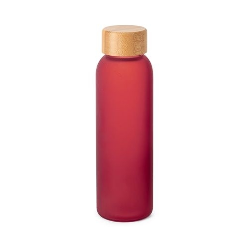 ST94397-105LILLARD GLASS Trinkflasche_ rot
