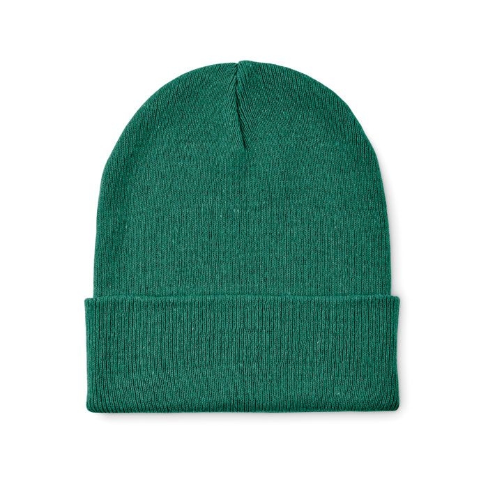 MO2705-60Beanix Beanie mit Buendchen_ dunkelgruen