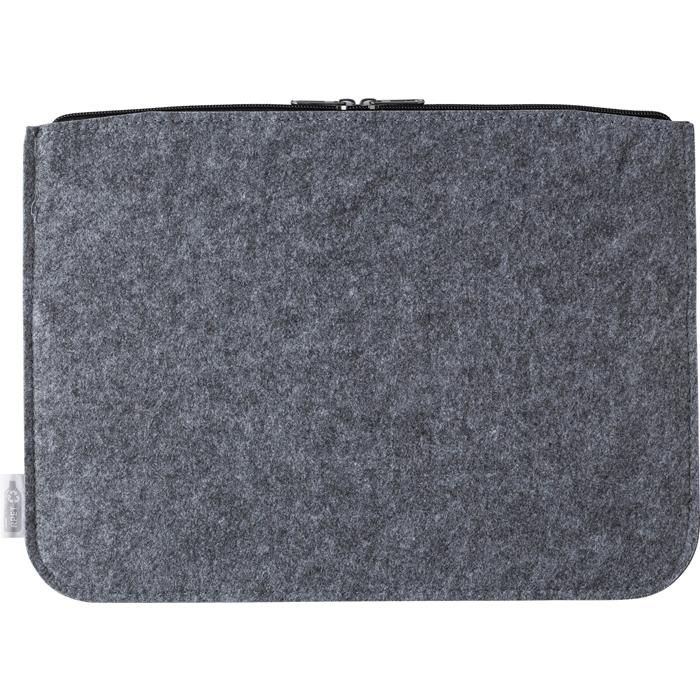 GI970956-491rPET Laptop-Tasche Emilia aus Filz_ dunkelgrau