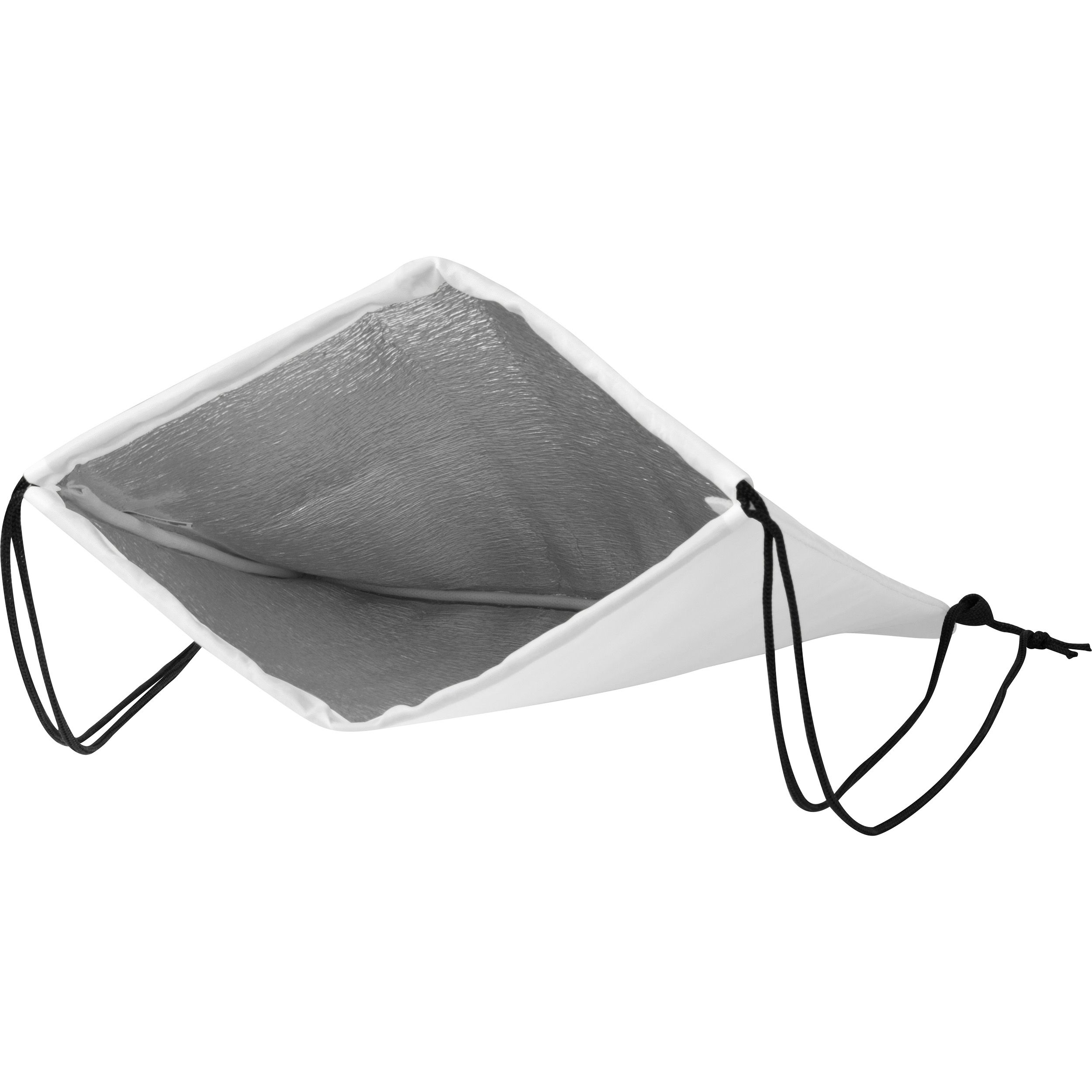 MA60649-06Polyester Gymbag mit Kuehlfunktion RACHEL_ weiss